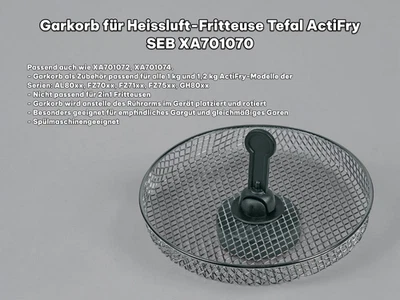 Tefal ActiFry Garkorb SEB XA701070 XA701074 Snackaufsatz FZ711 Fritteuse Korb - Bild 1 von 4