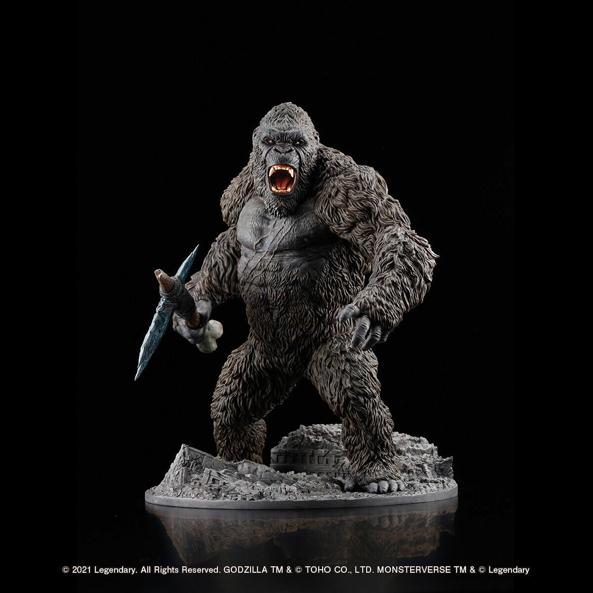 KONG FROM GODZILLA VS. KONG (2021) フィギュア Amazon.com: TAMASHII NATIONS - Godzilla VS. Kong - Kong