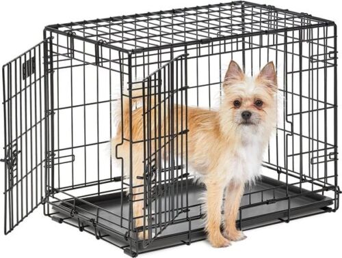 Life Stages LS-1622DD Double Door Folding Crate for X-Small Dogs(2 - 10lbs) - Picture 1 of 1