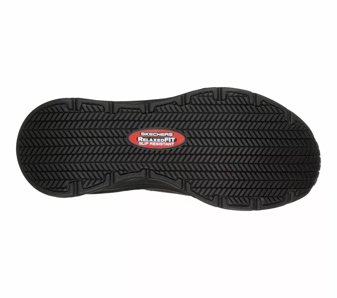 Skechers Work Black Shoes Women Memory Foam Comfort Slip Resistant