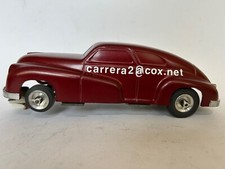 Chevy Coupe early 60 s fiberglass Red 1/24 scale slot car