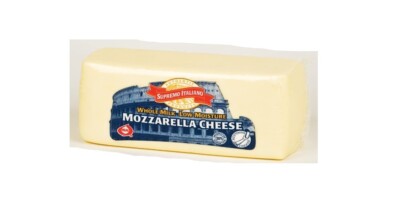Supremo Italiano - Whole Milk Mozzarella Cheese 6 lbs