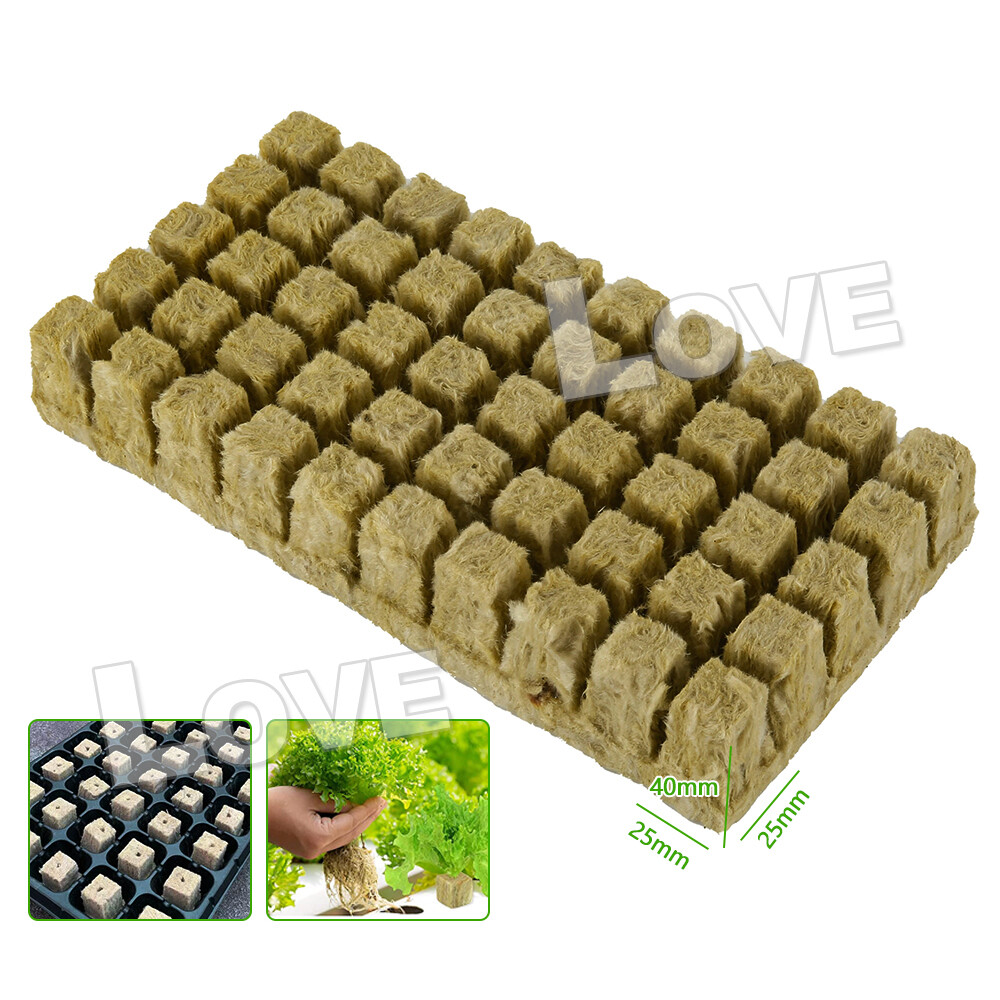 Cubi Per Coltura Idroponica Oniissy - 100 Pezzi Starter Per Clonazione E Crescita Piante | 25x25x40mm - Foto 2