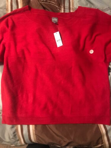 New York And Company Soho Easy Dolman con polsino (Coco Red-XL) - Foto 3 di 6
