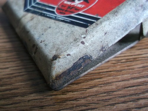 Rare vintage "EVEREADY" Radio battery advertising paper clip of 50's. - Foto 7 di 11