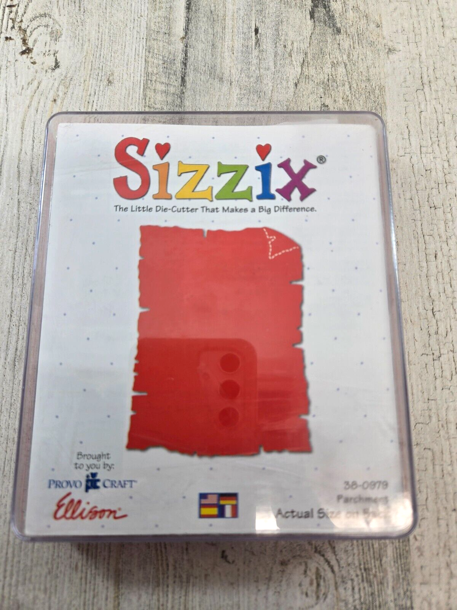 Sizzix Original Red Die & Case Parchment 38-0979 | eBay
