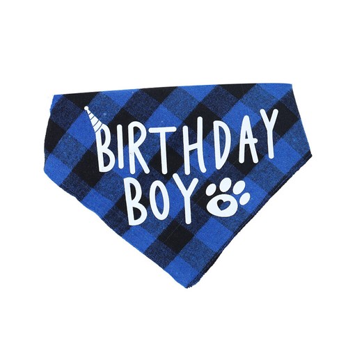 Pet Dog Puppy Birthday Fancy Bandana Hat Bow Tie Party Supplies Cute Set US - Picture 8 of 21