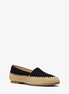 espadrille flats black