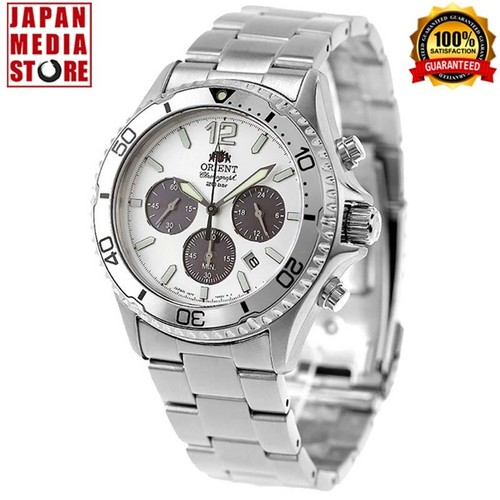 Orient Mako RN-TX0205S WWF Japan Collaboration Limited Panda Solar Men Watch NEW - 第 1/11 張圖片