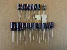 Akai AP-306 AP-307 Recap Kit Capacitors Turntable Speed Repair Set