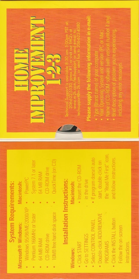 The Home Depot Home Improvement 1-2-3 by M2K for WIN 95/98/2000/XP & Mac 7.1 - Image 3 of 4