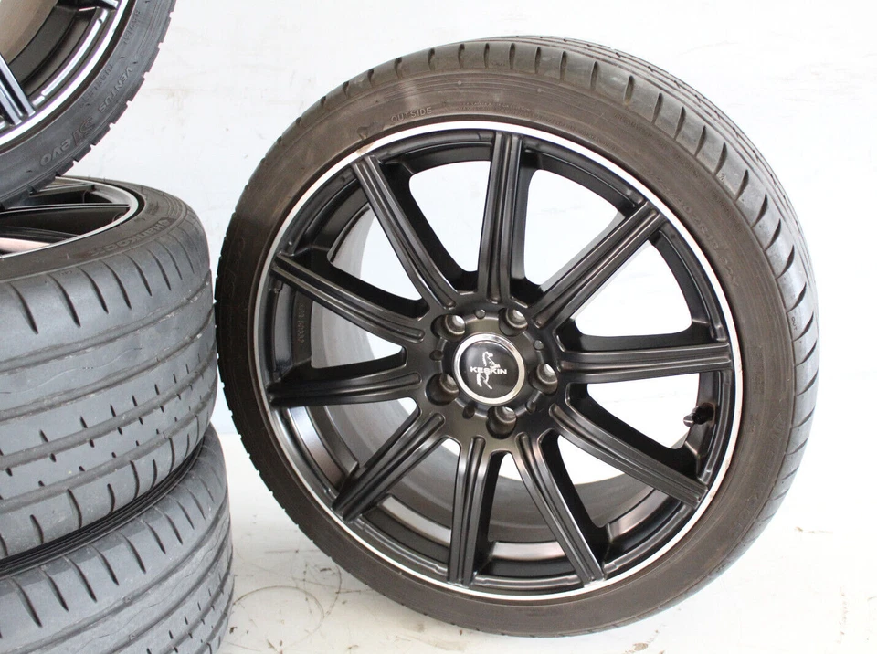 18 Zoll SOMMERRÄDER + Audi A3 8P Seat Leon 5F VW Golf 6 7 Alufelgen Keskin KT16 - Bild 4 von 4