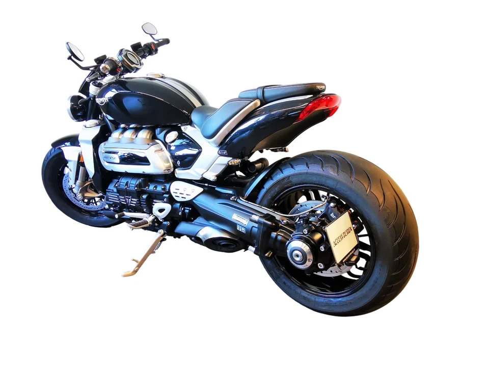 Support de plaque latéral TRIUMPH ROCKET 3 R-GT-STORM - Photo 1/4