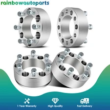 4PC 2" 6x5.5 Wheel Spacers 14x1.5 for Chevy Silverado 1500 Suburban GMC Sierra