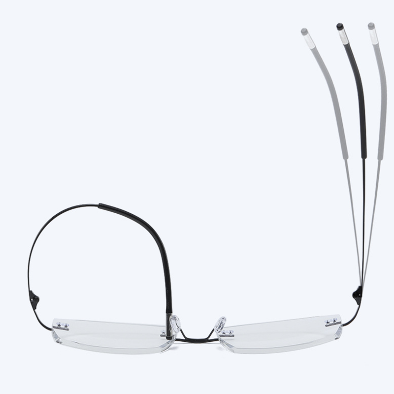 Progressive Multifocus Metal Reading Glasses Photochromic Transition