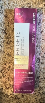 ion Brights Semi Permanent Hair Color Hottie Pink • Intensive