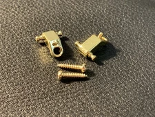 USA Seller 2x Gold Guitar String Tree Retainer for Fender Strat Tele !
