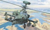Hubschrauber Bausatz Italeri 080 Boeing AH-64 Apache Longbow 1:72