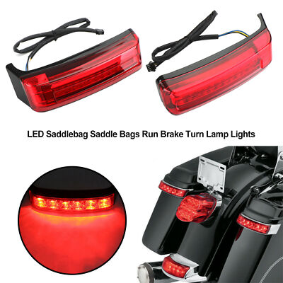 LED-Satteltaschen-Satteltaschen Run Brake Turn Lamp für Touring 1996-2013 AH