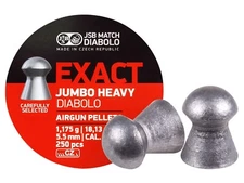 JSB Match 250 Count EXACT JUMBO HEAVY Domed 5.5mm .22 Caliber Airgun Pellets