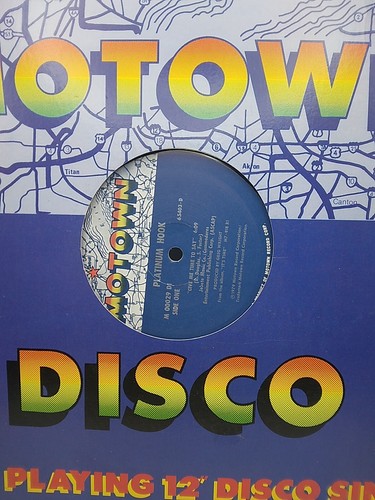 MOTOWN DISCO Long Playing 12" Single PLATINUM HOOK Give Me Time - Picture 2 of 3