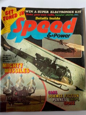 SPEED AND POWER-OCTOBER 31-NOVEMBER 7TH 1975-MIGHTY MISSILES-SATURN RISING