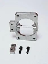 Stainless T6 Divided to 3.5" Transition Turbo Flange Inlet with Tab Divorced 1/2