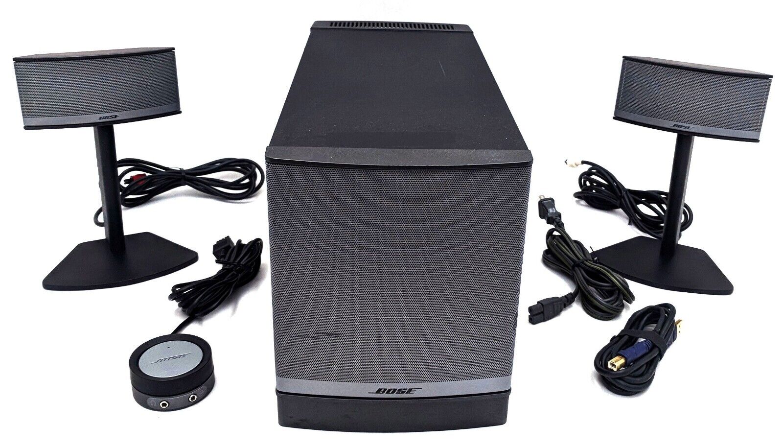 Companion Multimedia Speaker Subwoofer with L&amp;R Speakers - Bundle | eBay