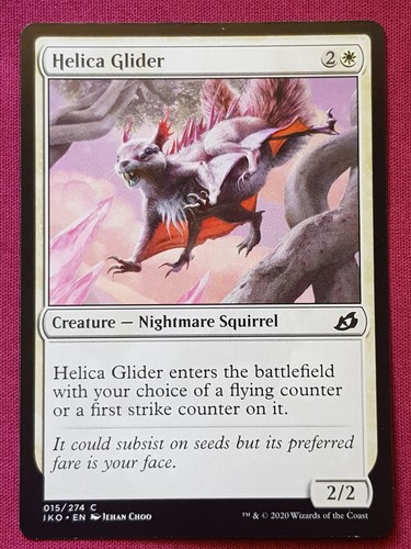 Magic The Gathering IKORIA HELICA GLIDER white card MTG - Bild 1 von 2
