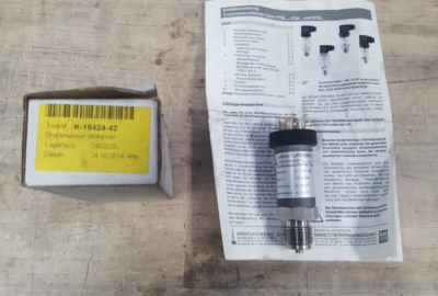 #ad New Open Box Armaturenbau Pressure Transducer Druckmesser umformer K 19424 42 $890.00
