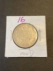 1906 D Barber Silver Half Dollar G/VG