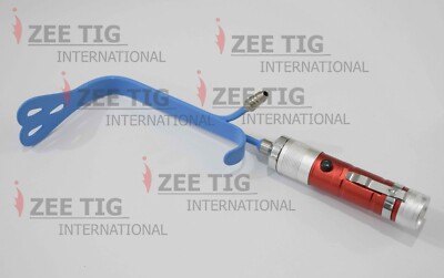 Weider retractors Fiber Optic + Suction Insulated With Led Light