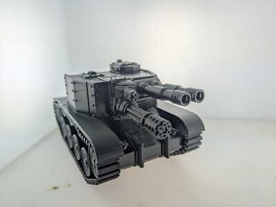 Grim Guard heavy tank P twin cannon | Alternate Wargaming Miniature