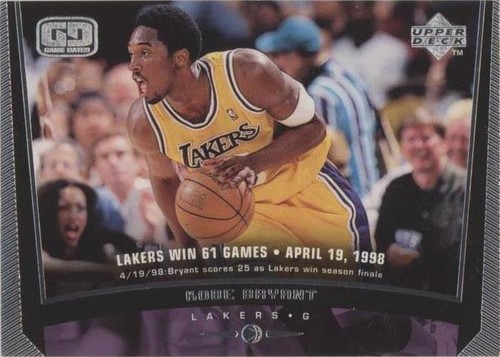 MICHAEL JORDAN　KOBE BRYANT　1998　NBA　UD 1998-99 UD Choice 🔥 KOBE BRYANT & MICHAEL JORDAN Combo #186