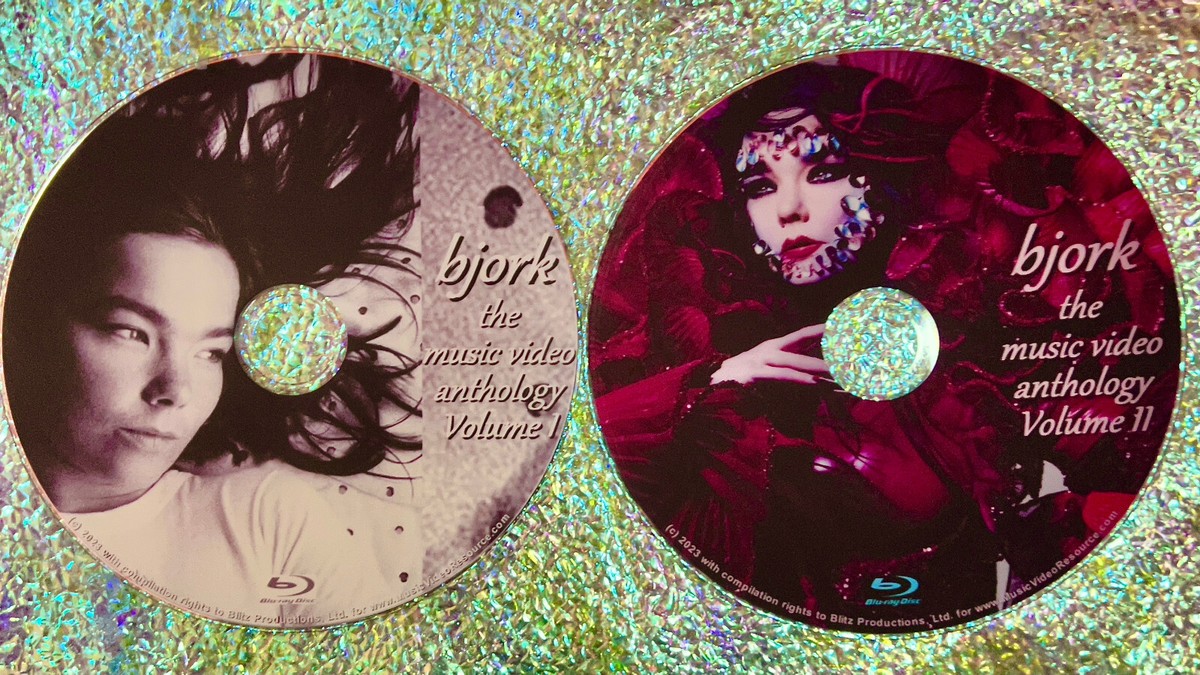 Björk CD+VIDEOセット BJÖRK The Music Video Anthology 2 Blu-ray Set DVD BJORK