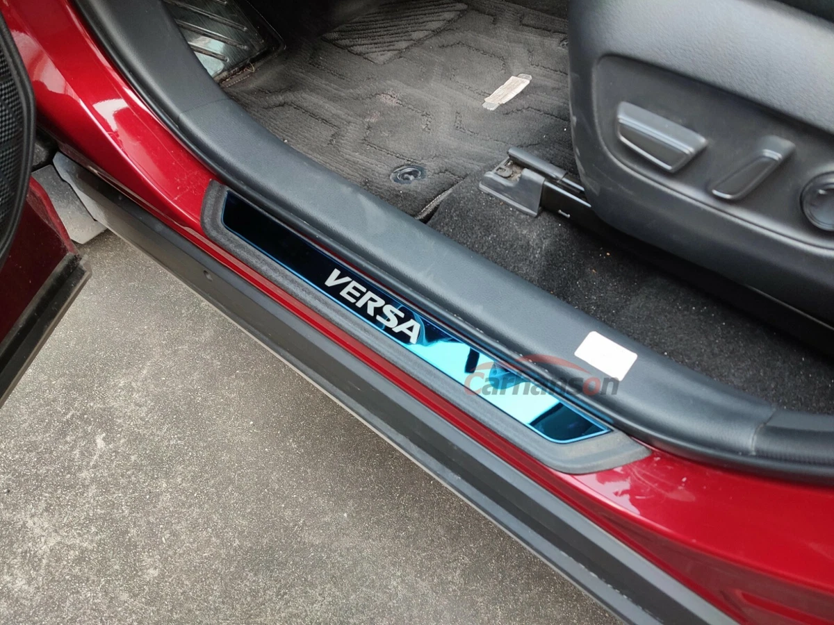 For Nissan Versa Accessories Car Door Sill Scuff Plate Protector