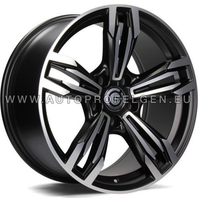Neu BMW F30 F10 433M Style 17 Zoll Felgen 8j 5x120 Alufelgen x4 Matt Schwarz