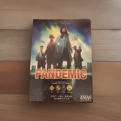 Pandemie Brettspiel | Z-Man Spiele | 8+ | 2-4 Spieler | vollständig