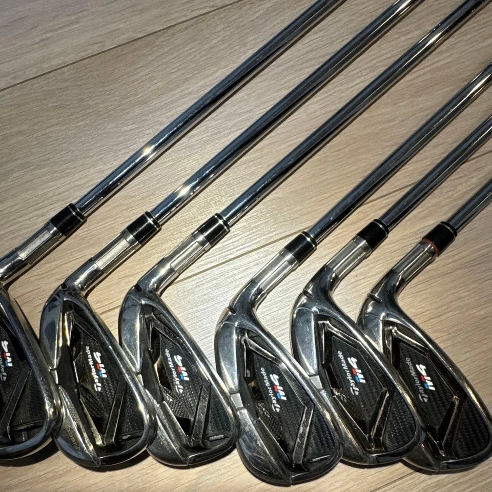 TaylorMade M4 Irons #5-9,Pw(6Clubs)/REAX STEEL JAPAN-SPEC 90/Flex:Stiff - Image 2 of 4