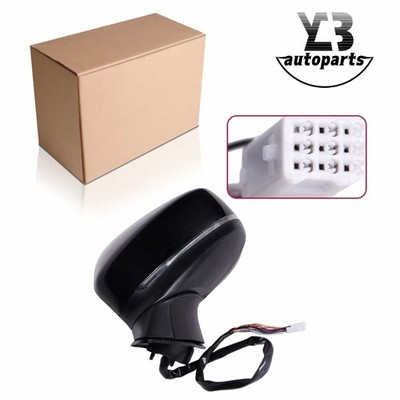 Driver Mirror w/Power Fold Sight Blind Spot Turn signal for Mazda CX-5 2019-2025