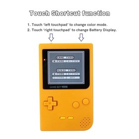 Game Boy Pocket Laminated 2.8" IPS Kit  + Shell & USB-C LiPo Battery Gameboy GBP