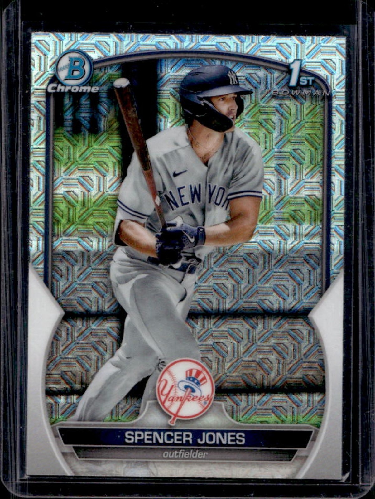 2023 Bowman Mega Box Spencer Jones Prospects Mojo Refractor #BCP-139 Yankees