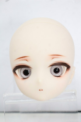 Volks DDH-29 Custom Makeup Head OOAK Glass Eyes Semi White For Adult Collectors
