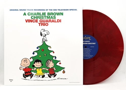 A Charlie Brown Christmas (Vince Guaraldi Trio) RED VINYL limited edition - NEW - product listing photo
