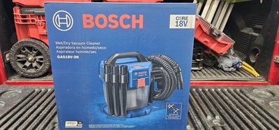 BOSCH GAS18V-3N 18V 1.6 Gallon Wet/Dry Shop Vacuum w/ HEPA Filter (NEW IN BOX)