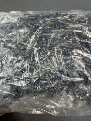 500x 100uF 25V Electrolytic Capacitors Radial Lead Illinois Capacitor CKS Lot