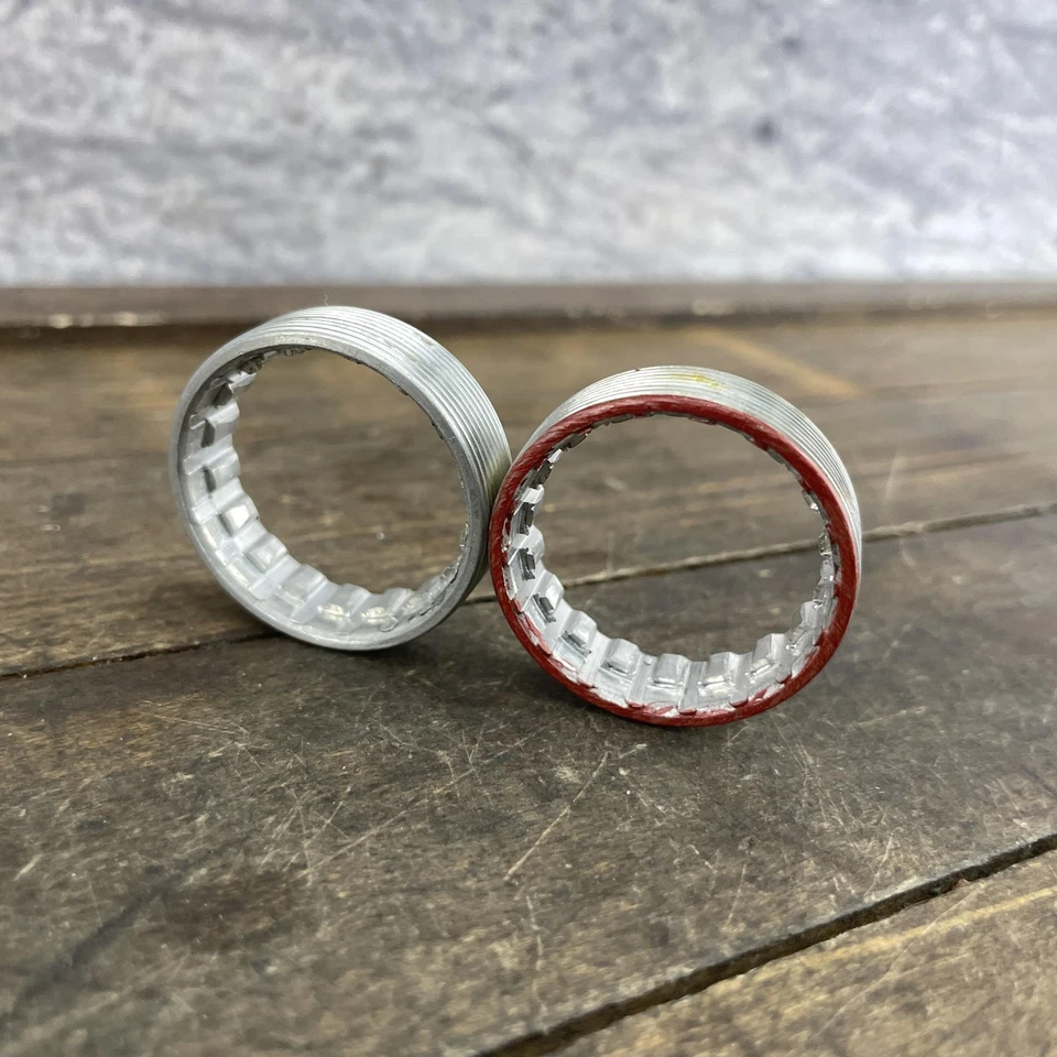 Phil Wood SWISS Bottom Braket Mounting Rings 35x1.0 Aluminum Vintage NOS New - Image 2 of 4