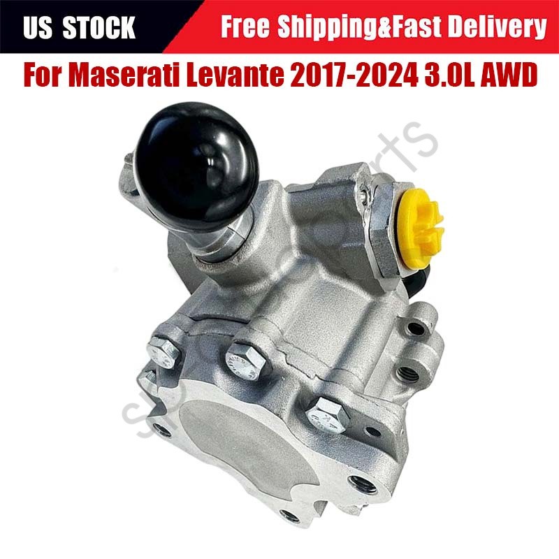 For Maserati Levante 2017-2024 3.0L AWD Power Steering Pump 7695955155