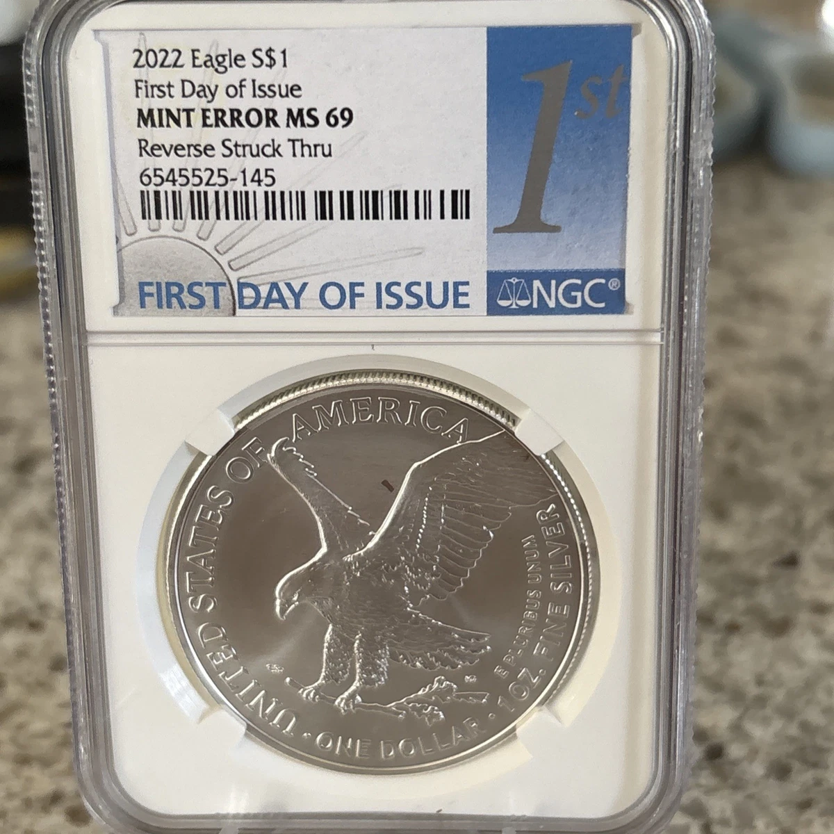 Grade MS 69 NGC Certified US Coin Errors for sale | eBay