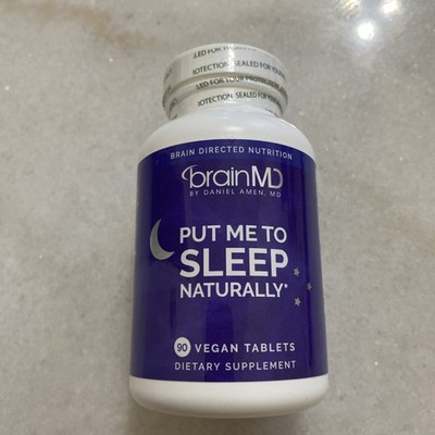 Brain MD Put Me to Sleep Naturally Sleep Aid Support 90